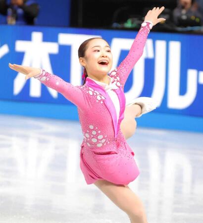 島田麻央　今季自己最高７３・４５点でＳＰ首位発進！　４連覇へ「自分が思う良い演技ができたんじゃないかな」