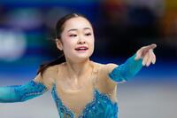 　演技する島田麻央