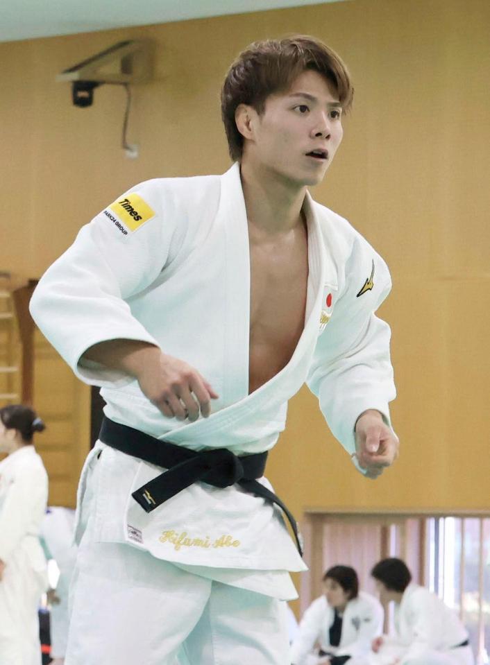 　ＧＳ東京大会に向けて調整する阿部一二三