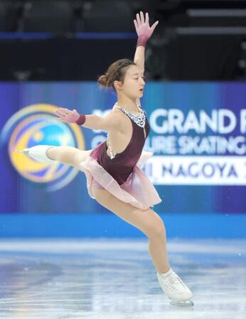 　坂本花織（撮影・吉澤敬太）