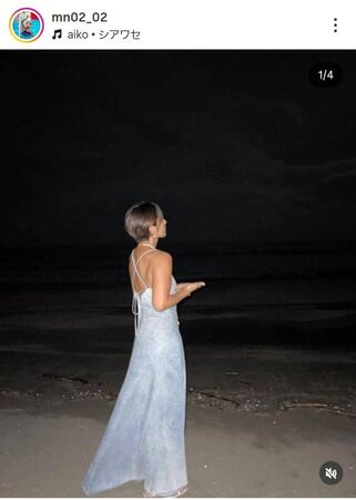 　野田茉波のインスタグラム＠ｍｎ０２＿０２より