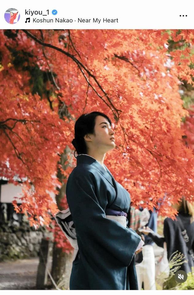 　清水希容さんのインスタグラム＠ｋｉｙｏｕ＿１より