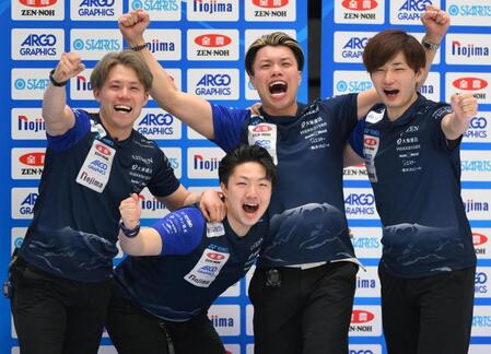 カーリング男子　日本代表ＳＣ軽井沢クが初勝利　オランダ下し１勝１敗に　五輪最終予選