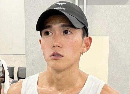 【写真】記録更新に充実の笑顔!レース直後の大迫傑