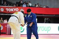 　初戦で敗れた素根輝（撮影・金田祐二）