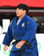 　女子７８キロ超級、１回戦で敗退した素根輝