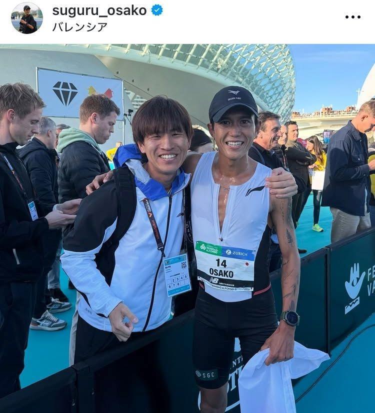 大迫傑インスタグラム（ｓｕｇｕｒｕ＿ｏｓａｋｏ）より