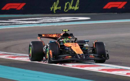 マクラーレンのノリス初の総合Ｖ　Ｆ１のアブダビＧＰで３位に入る