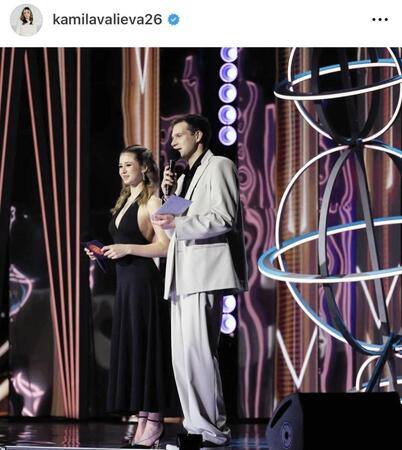 　ワリエワのインスタグラム＠ｋａｍｉｌａｖａｌｉｅｖａ２６より