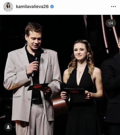 　ワリエワのインスタグラム＠ｋａｍｉｌａｖａｌｉｅｖａ２６より