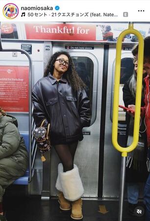 　大坂なおみインスタグラム（ｎａｏｍｉｏｓａｋａ）より