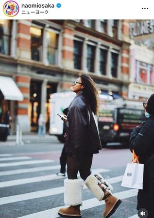 　大坂なおみインスタグラム（ｎａｏｍｉｏｓａｋａ）より