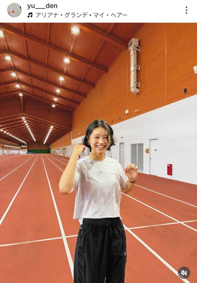 　田中佑美のインスタグラム（ｙｕ＿＿＿＿ｄｅｎ）より