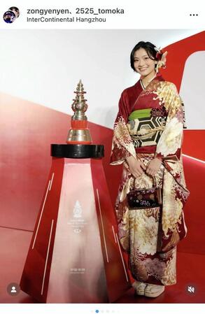 宮崎友花のインスタグラム＠２５２５＿ｔｏｍｏｋａより