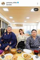 　山根千佳のインスタグラム（＠ｙａｍａｎｅ＿ｃｈｉｋａ）から