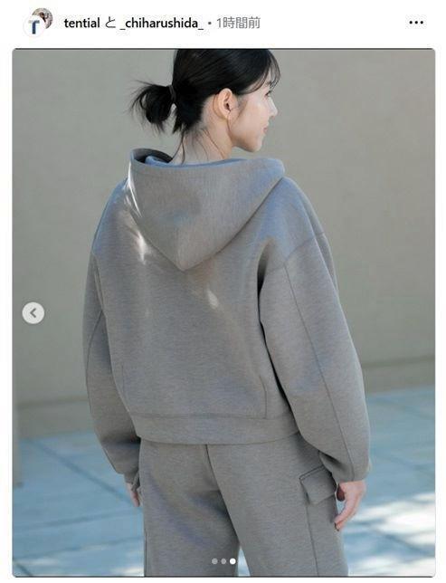 　志田千陽のインスタグラム（＿ｃｈｉｈａｒｕｓｈｉｄａ＿）より