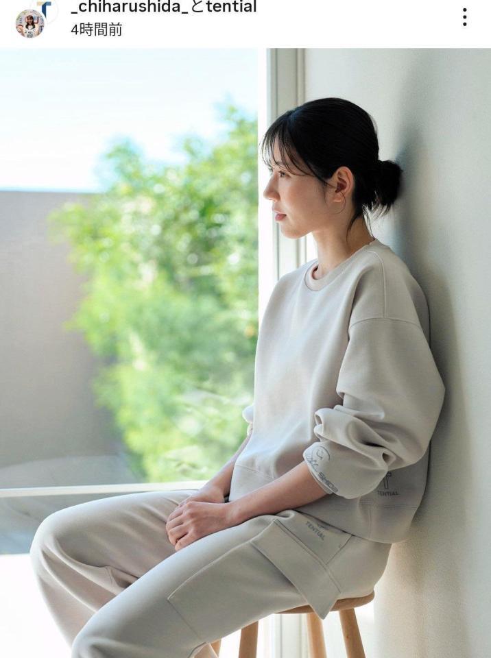 　志田千陽のインスタグラム（＿ｃｈｉｈａｒｕｓｈｉｄａ＿）より