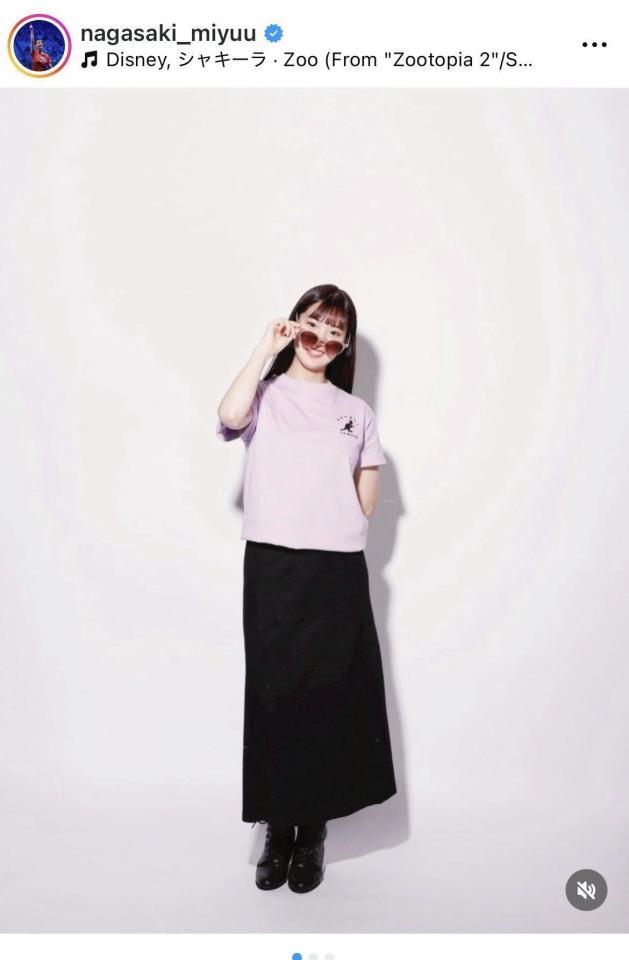 長崎美柚のインスタグラム＠ｎａｇａｓａｋｉ＿ｍｉｙｕｕより