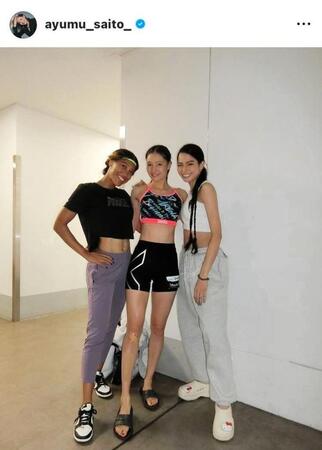 　才藤歩夢のインスタグラム（＠ａｙｕｍｕ＿ｓａｉｔｏ＿）から