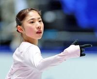 　公式練習で調整する住吉りをん