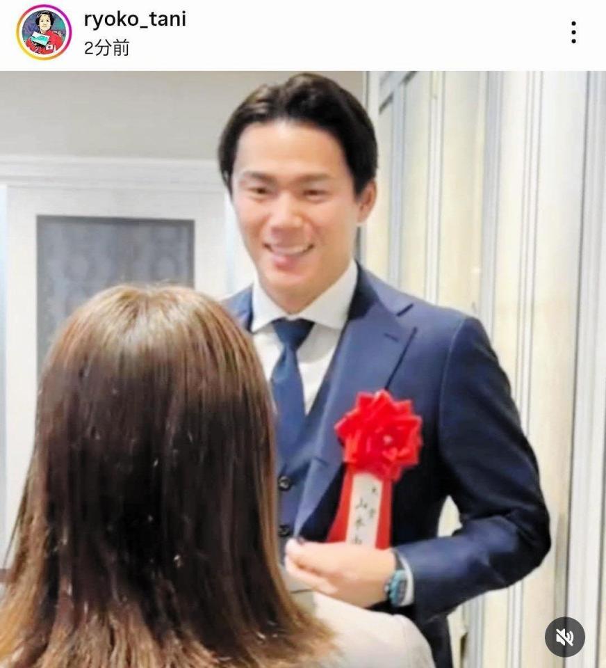 　谷亮子さんのインスタグラム（ｒｙｏｋｏ＿ｔａｎｉ）より