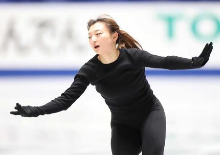 坂本花織　５連覇を目指す「惜しみなく見ていただけるように」　五輪即時内定へ「気持ちをもう一つ締めて」