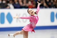 　演技する島田麻央