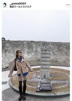 山本有真のインスタグラム（＠＿ｙｕｍａ０５０１）から
