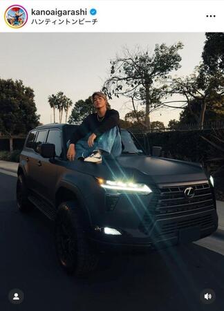五十嵐カノアのインスタグラム（ｋａｎｏａｉｇａｒａｓｈｉ）より
