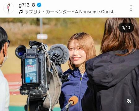 中島ひとみのインスタグラム＠ｇ７１３＿８（１２月７日付）より