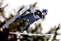 　Ｗ杯ジャンプ女子個人第10戦での高梨沙羅の飛躍（Ｋｅｙｓｔｏｎｅ提供・ＡＰ＝共同）