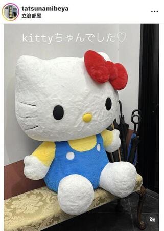 立浪部屋のインスタグラム（＠ｔａｔｓｕｎａｍｉｂｅｙａ）から