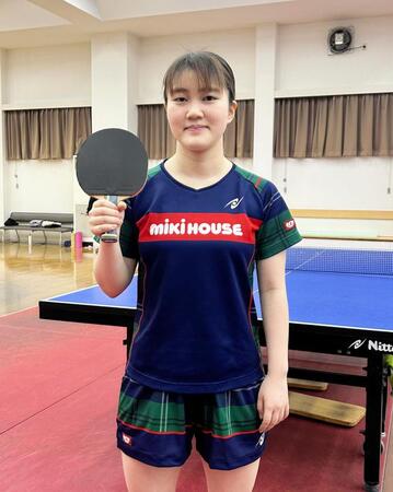 　来年１月の全日本選手権に向けて練習を公開した大藤沙月