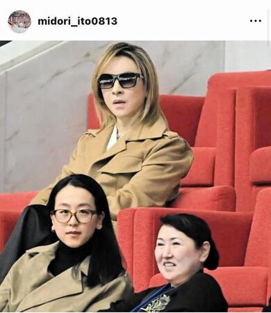 　伊藤みどりさんのインスタグラム（＠ｍｉｄｏｒｉ＿ｉｔｏ０８１３）から