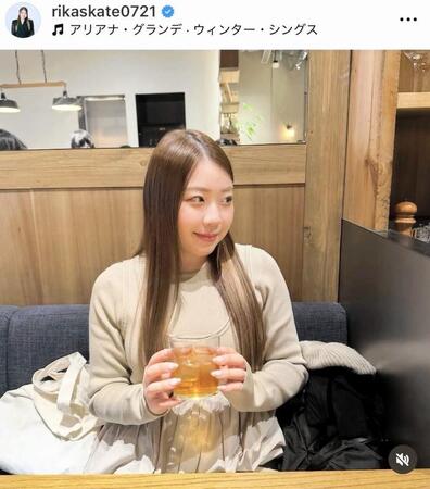 紀平梨花のインスタグラム＠ｒｉｋａｓｋａｔｅ０７２１より