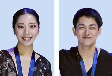 　三浦璃来（左）、木原龍一