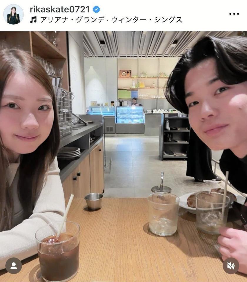 紀平梨花のインスタグラム＠ｒｉｋａｓｋａｔｅ０７２１より