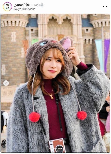 　山本有真のインスタグラム（＿ｙｕｍａ０５０１）より