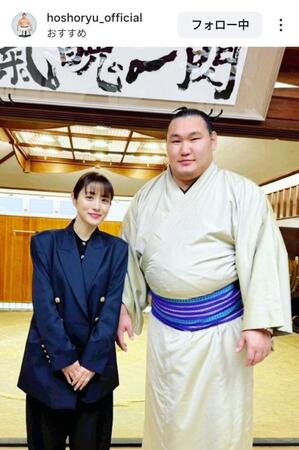 豊昇龍のインスタグラム（＠ｈｏｓｈｏｒｙｕ＿ｏｆｆｉｃｉａｌ）から