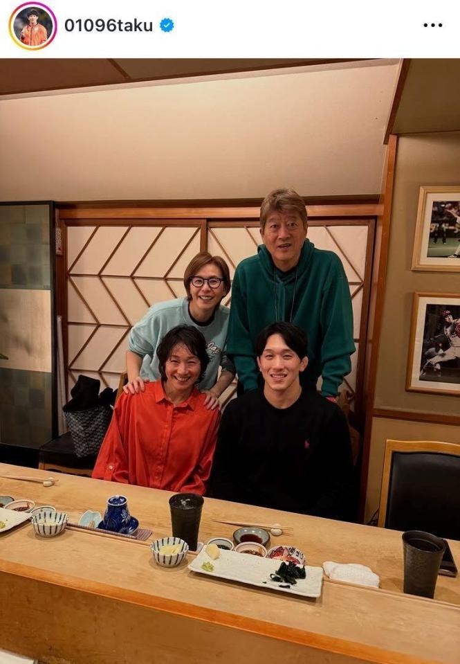 乙黒拓斗氏インスタグラム（０１０９６ｔａｋｕ）より