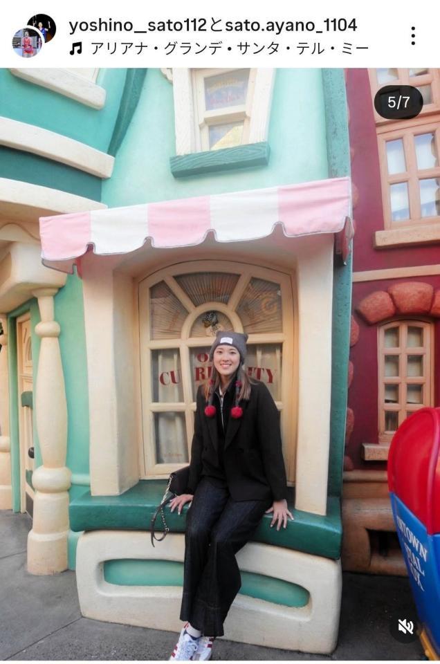 佐藤淑乃のインスタグラム（＠ｙｏｓｈｉｎｏ＿ｓａｔｏ１１２）から