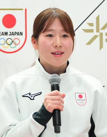 　ミラノ・コルティナ冬季五輪への抱負を語る堀川桃香