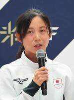 　ミラノ・コルティナ冬季五輪への抱負を語る高木美帆