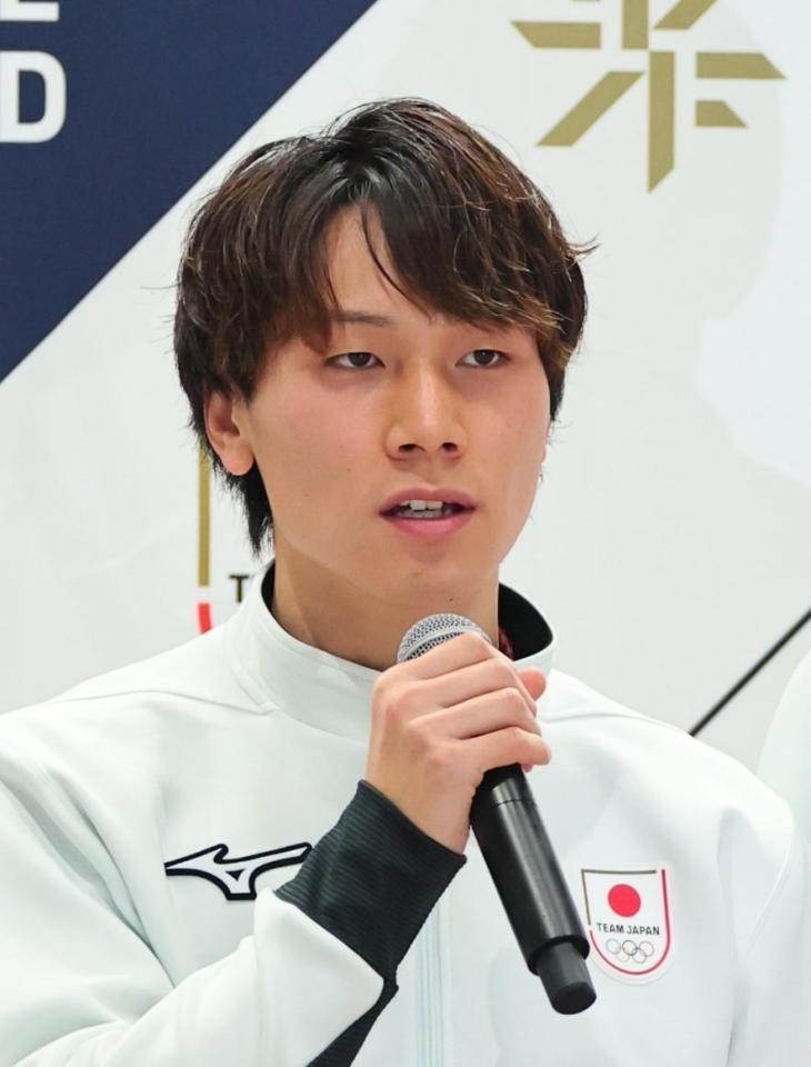 　ミラノ・コルティナ冬季五輪への抱負を語る森重航