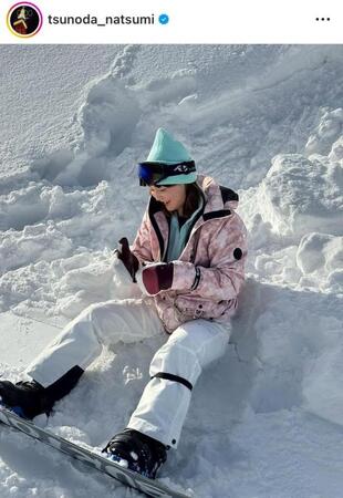 　角田夏実インスタグラム（ｔｓｕｎｏｄａ＿ｎａｔｓｕｍｉ）より