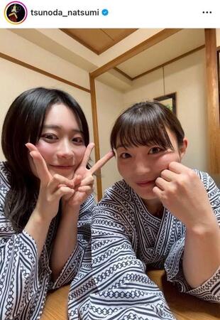 　角田夏実インスタグラム（ｔｓｕｎｏｄａ＿ｎａｔｓｕｍｉ）より