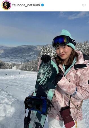 　角田夏実インスタグラム（ｔｓｕｎｏｄａ＿ｎａｔｓｕｍｉ）より