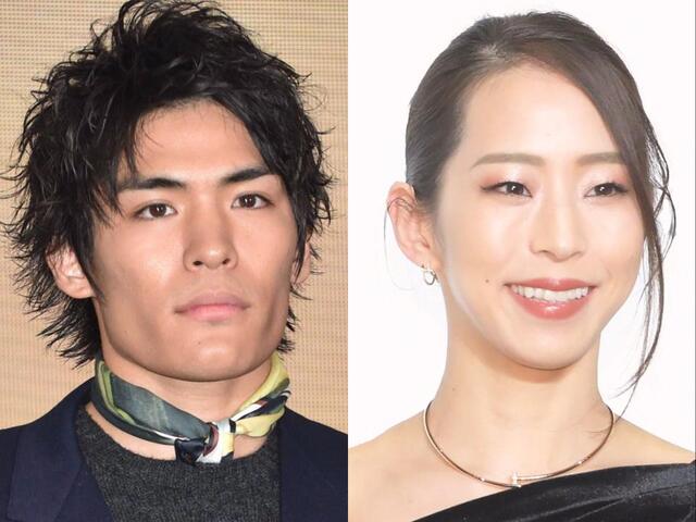 　楢崎智亜（左）と野口啓代