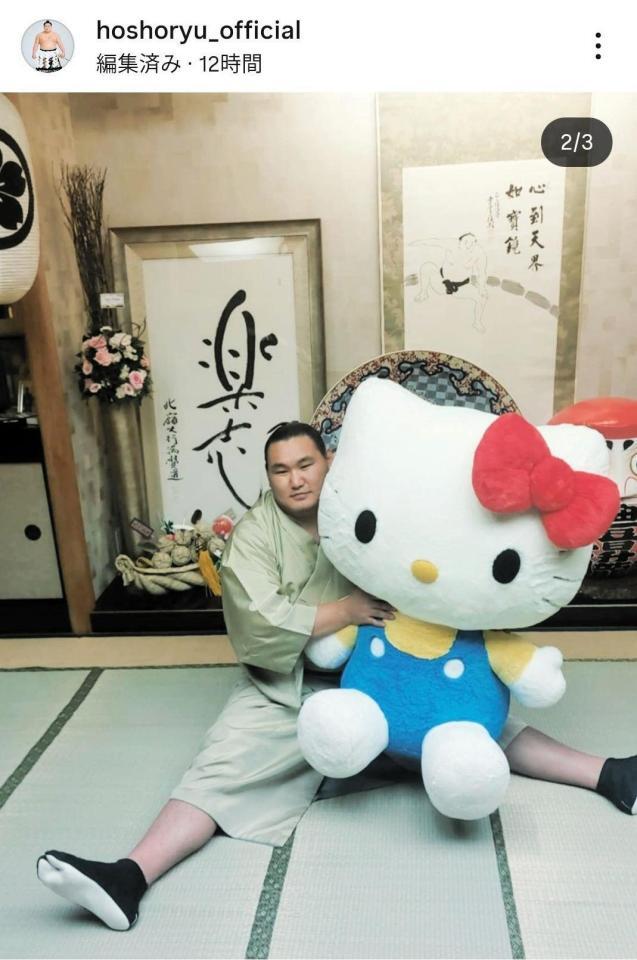 豊昇龍のインスタグラム（＠ｈｏｓｈｏｙｙｕ＿ｏｆｆｉｃｉａｌ）から