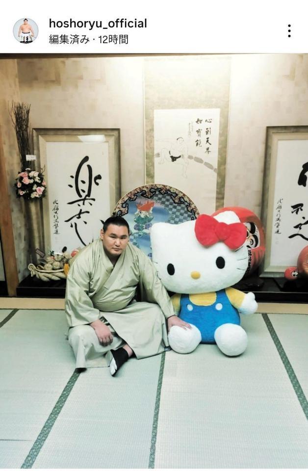 豊昇龍のインスタグラム（＠ｈｏｓｈｏｙｙｕ＿ｏｆｆｉｃｉａｌ）から